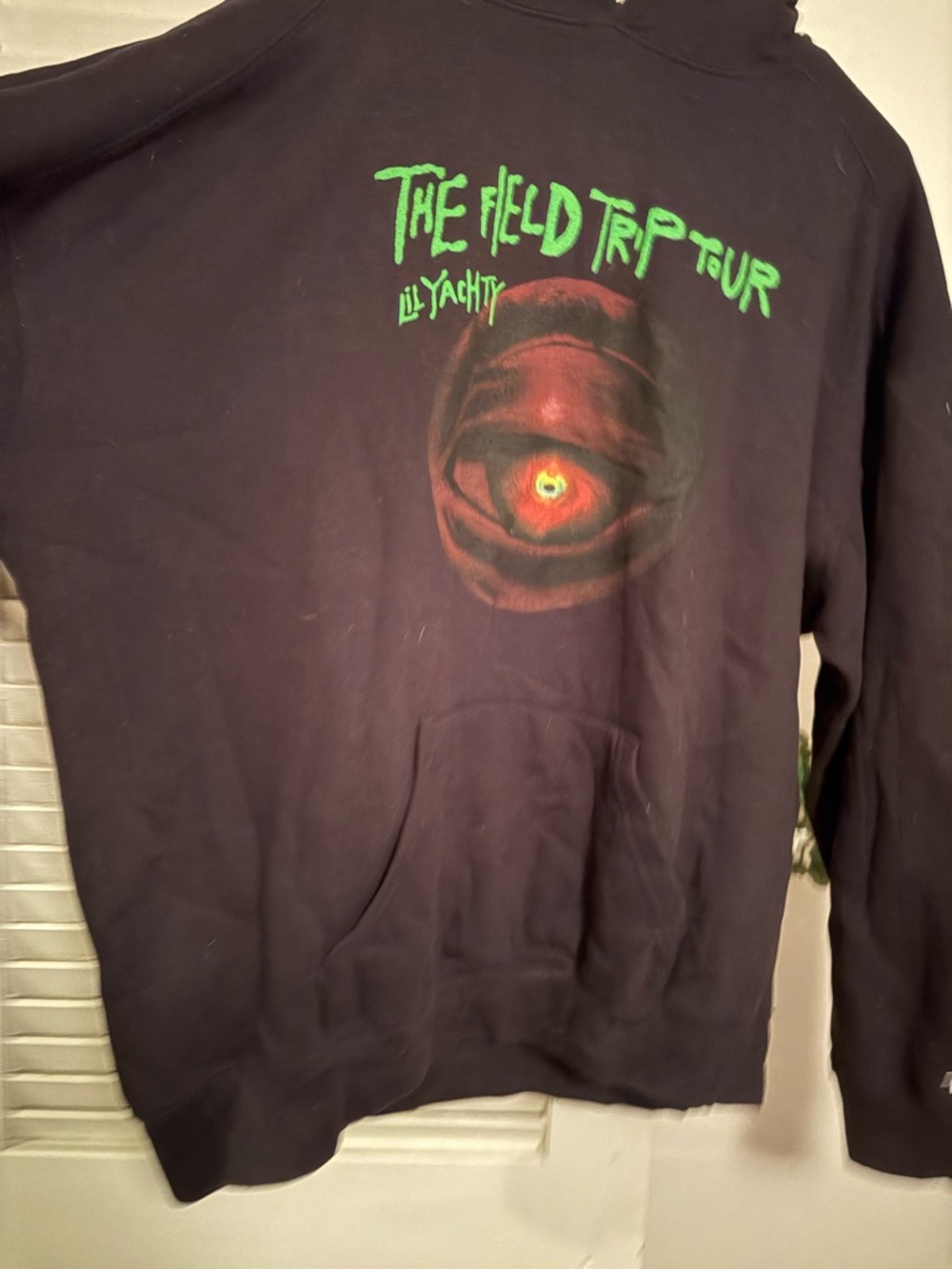 Lil Yachty The Field Trip Tour Black Graphic Hoodie